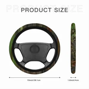 Mountain View Car Steering Wheel Cover