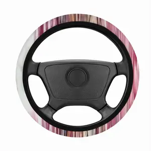 Raspberry Bloom Car Steering Wheel Cover