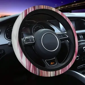 Raspberry Bloom Car Steering Wheel Cover