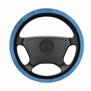 At The Beach Car Steering Wheel Cover