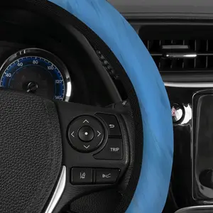 At The Beach Car Steering Wheel Cover