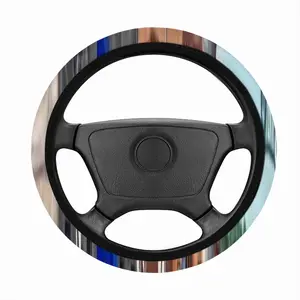 #9Th And Q Barrys Tavern Car Steering Wheel Cover