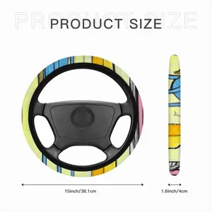 Garden Noises Car Steering Wheel Cover