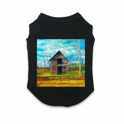 Barn By The Side Of The Road Pet Vest