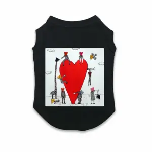 Love Is All Around Pet Vest