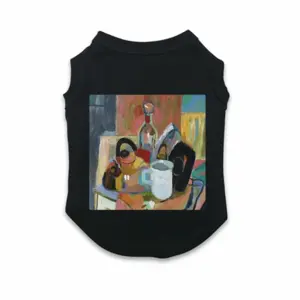 Still Life With Iron (White And Black) Pet Vest