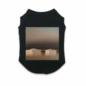 Lagoon With Two Boats In Green Pet Vest