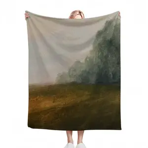 Atmospheric Landscape Flannel Blanket (Multi-Size, Vertical)