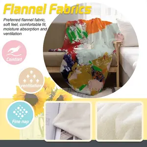 Vitally Flannel Blanket (Multi-Size, Vertical)