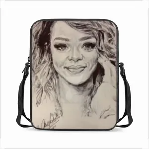 Rihanna Portrait Long Strip Shoulder Bag