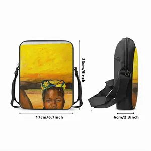 African Girls Long Strip Shoulder Bag