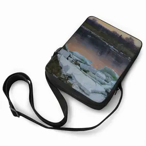 Ice Drift Twilight Long Strip Shoulder Bag