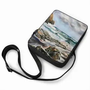 Wind And Waves Long Strip Shoulder Bag