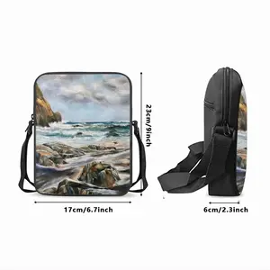 Wind And Waves Long Strip Shoulder Bag