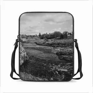 River In Flood Long Strip Shoulder Bag