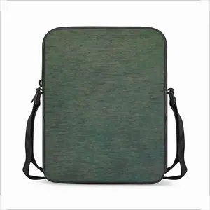 Weathered Teal Long Strip Shoulder Bag