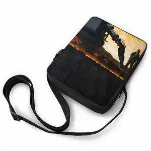 River Of Metal Long Strip Shoulder Bag