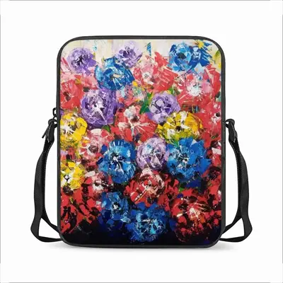 Flower Bouquet Long Strip Shoulder Bag