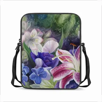 Floral Fantasy Long Strip Shoulder Bag