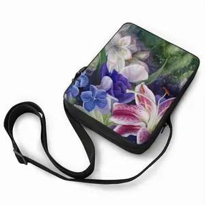 Floral Fantasy Long Strip Shoulder Bag