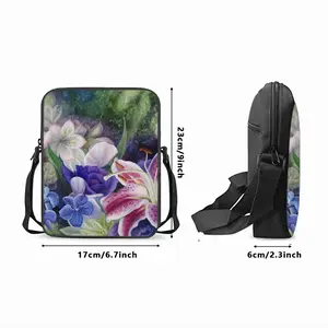 Floral Fantasy Long Strip Shoulder Bag