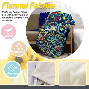 Calling Your Buff Flannel Blanket (Multi-Size, Vertical)