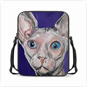 Bald Cat Long Strip Shoulder Bag