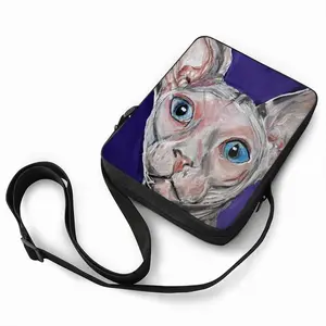 Bald Cat Long Strip Shoulder Bag