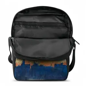 Sunset Cityscape Long Strip Shoulder Bag