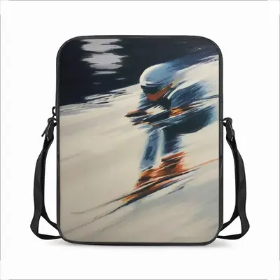 The Skier Long Strip Shoulder Bag