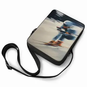 The Skier Long Strip Shoulder Bag