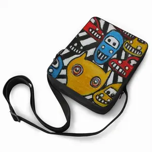 Driving You Mad Long Strip Shoulder Bag