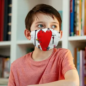 Love Is All Around Children's Mask