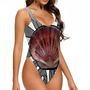 Women Bermuda Shell One Piece Swimsuit