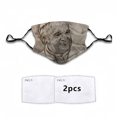 Pope Francis Portrait Children's Mask