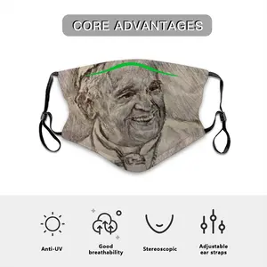 Pope Francis Portrait Children's Mask