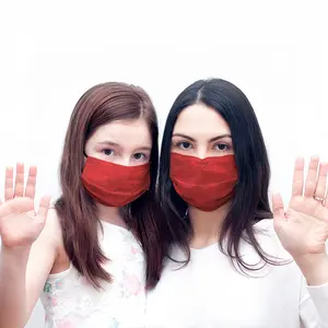 Statement In Red Children's Mask