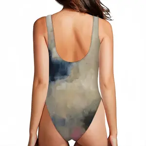 Women Blue Dancer One Piece Swimsuit