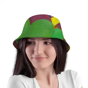 Green Woman Fisherman Hat