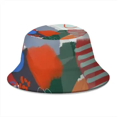 Modern Extra Large Orange Fisherman Hat