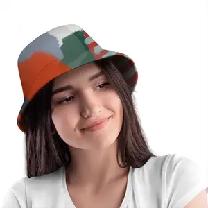 Modern Extra Large Orange Fisherman Hat