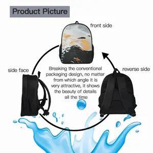 Turbulent Waters 14 Inch Student Bag