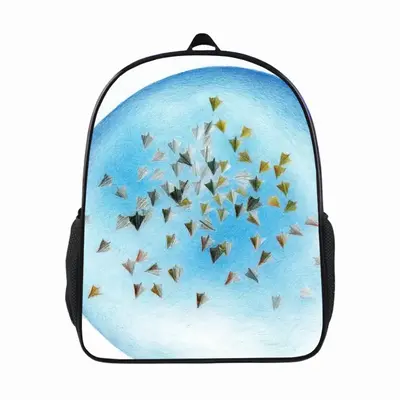 Crowd Of Flyers 14 Inch Student Bag