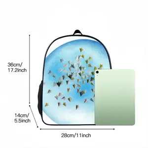 Crowd Of Flyers 14 Inch Student Bag