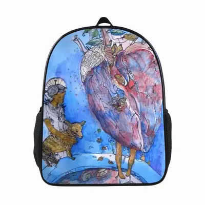 The Heart Of Dog 14 Inch Student Bag