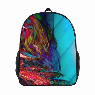 Scrambled Weed 14 Inch Student Bag