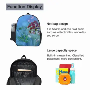 Free To Flutter 14 Inch Student Bag