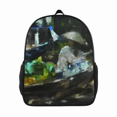 Green 14 Inch Student Bag