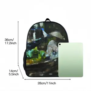 Green 14 Inch Student Bag