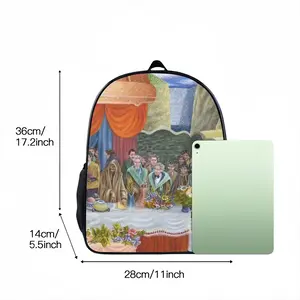 The Stage Was Set 14 Inch Student Bag